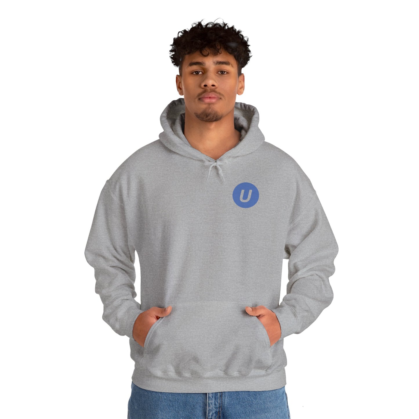 Clothing - UnrealIRCd print Unisex Heavy Blend™ Hooded Sweatshirt