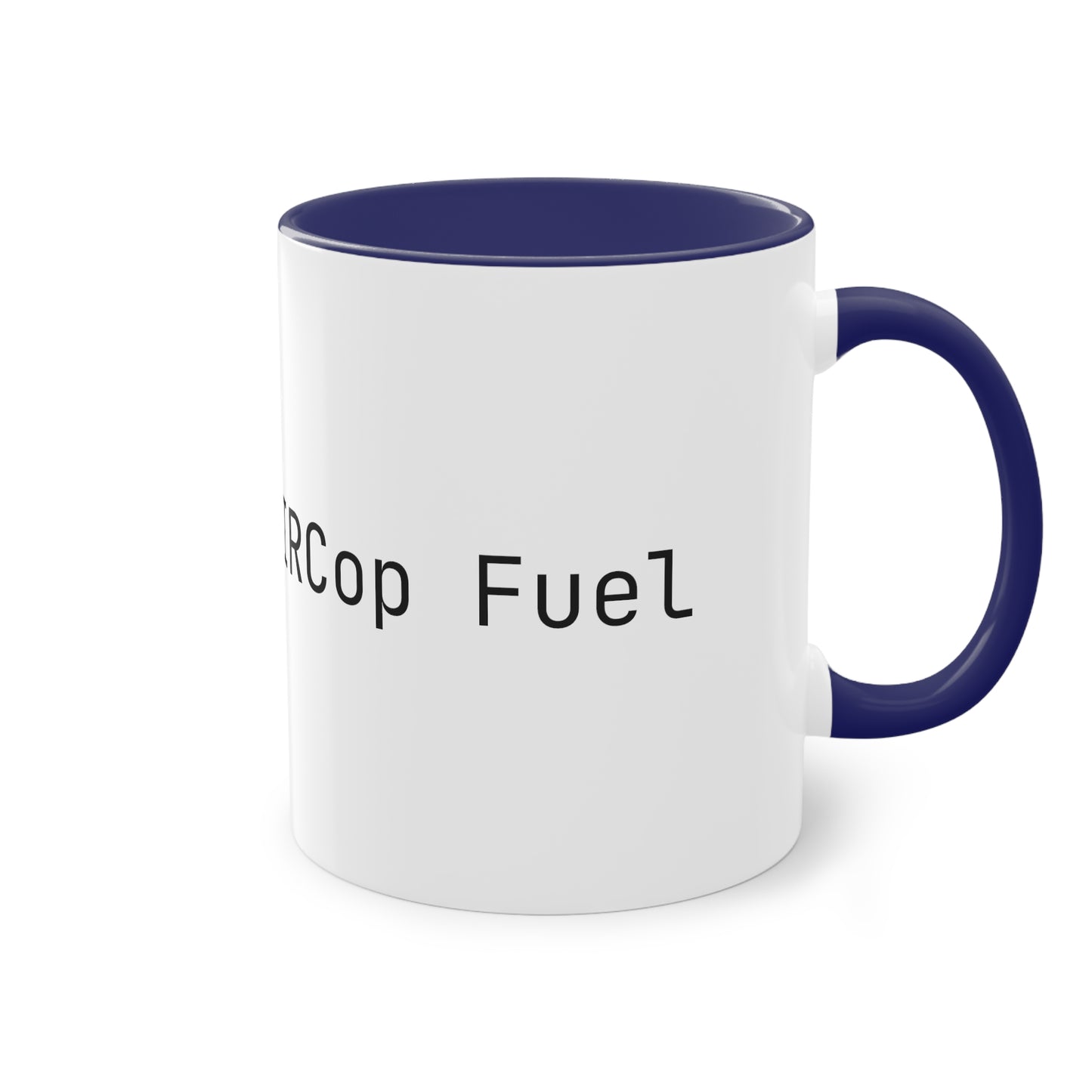 Mug - UnrealIRCd "IRCop Fuel" Two-Tone Coffee Mug