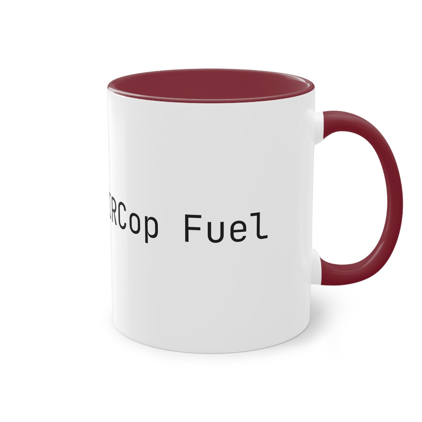 Mug - UnrealIRCd "IRCop Fuel" Two-Tone Coffee Mug