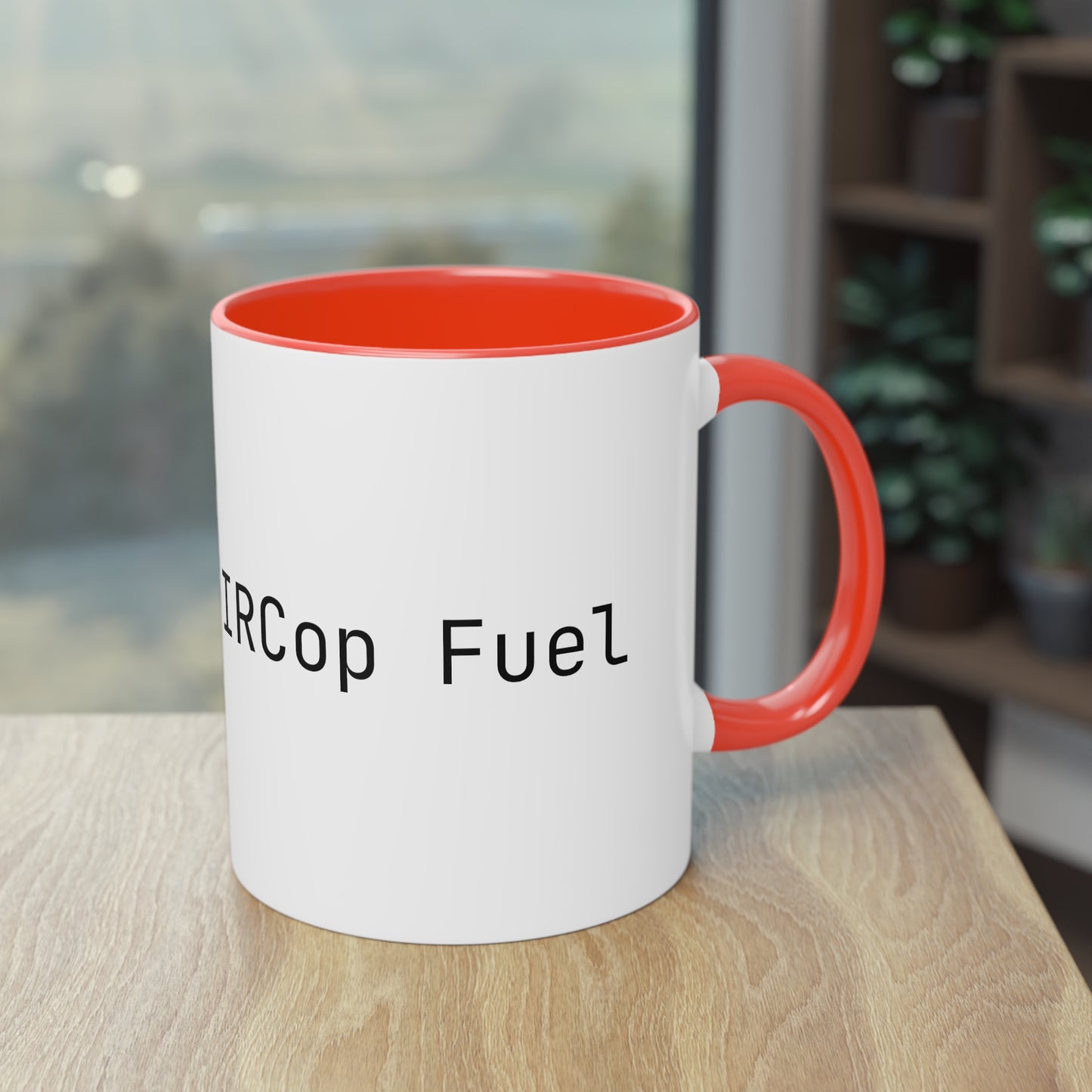 Mug - UnrealIRCd "IRCop Fuel" Two-Tone Coffee Mug