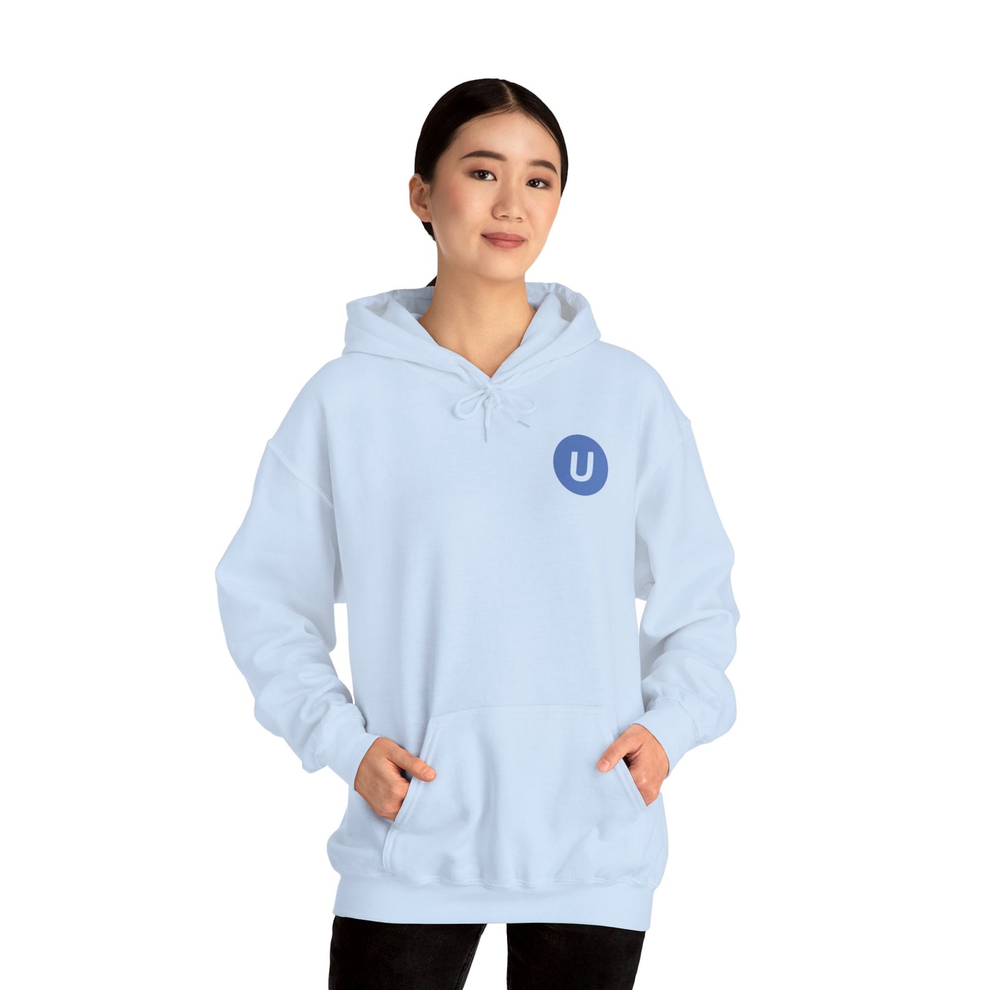 Clothing - UnrealIRCd print Unisex Heavy Blend™ Hooded Sweatshirt