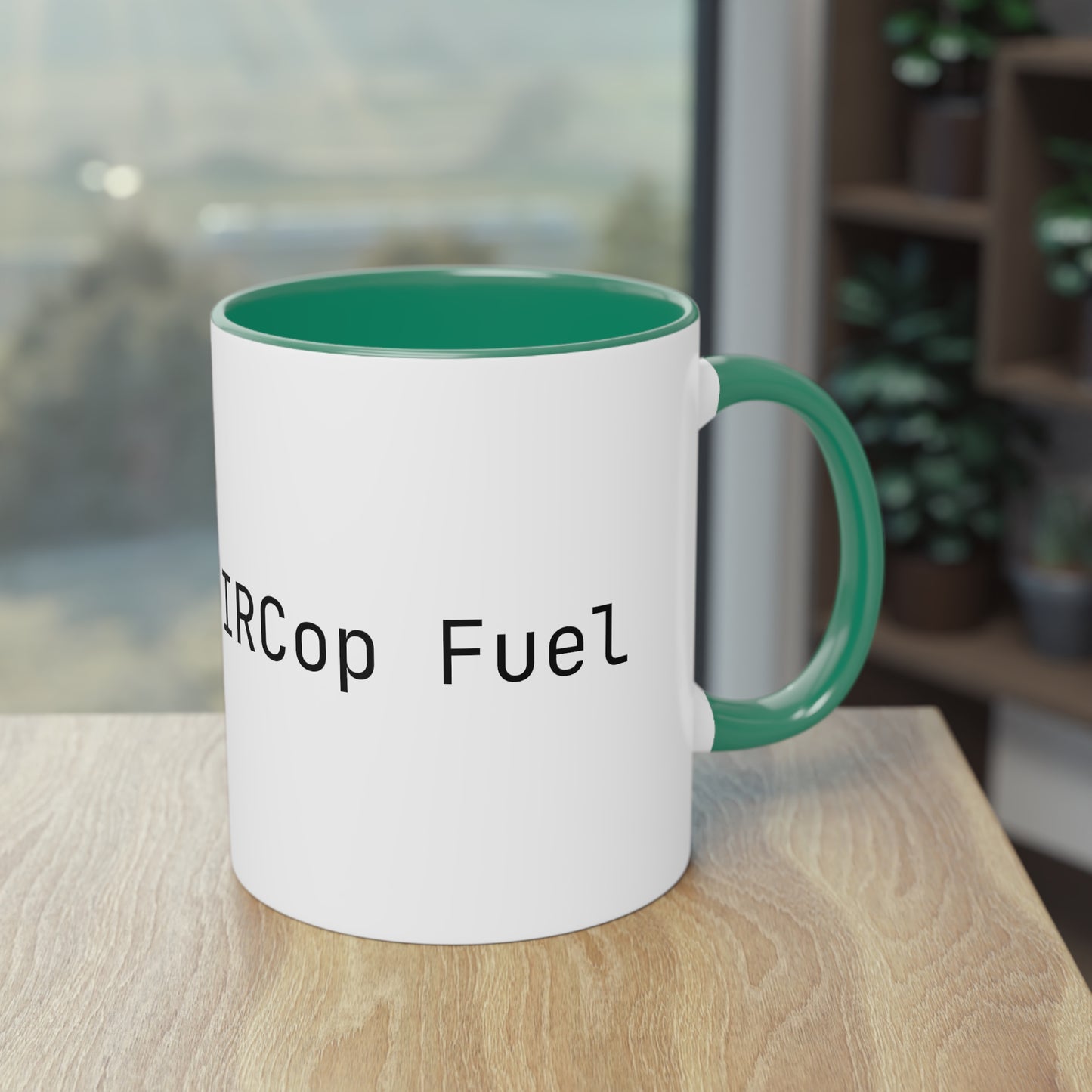Mug - UnrealIRCd "IRCop Fuel" Two-Tone Coffee Mug