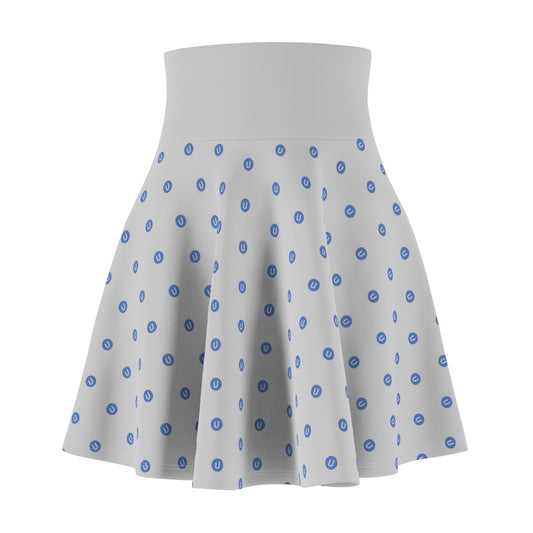 Clothing - UnrealIRCd Polka-Dot Women's Skater Skirt (AOP)
