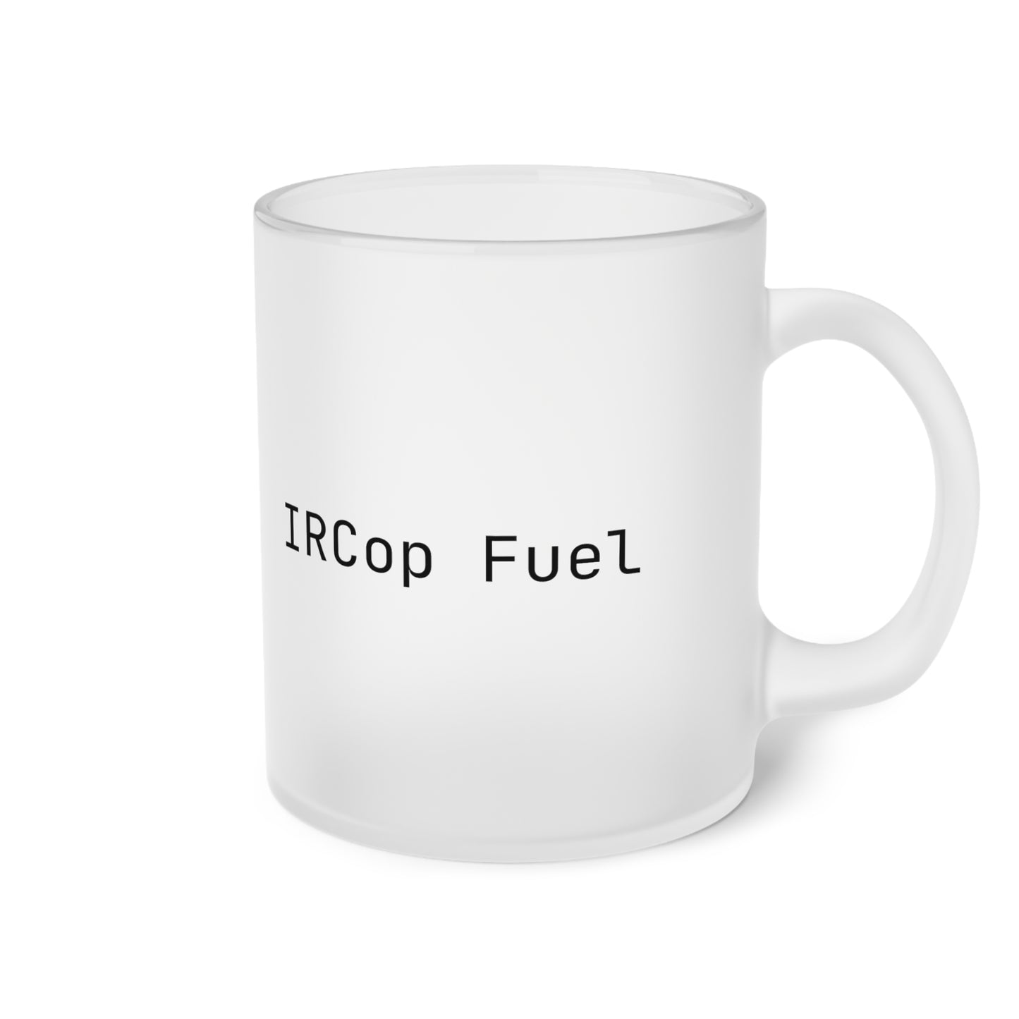 Mug - UnrealIRCd "IRCop Fuel" Frosted Glass