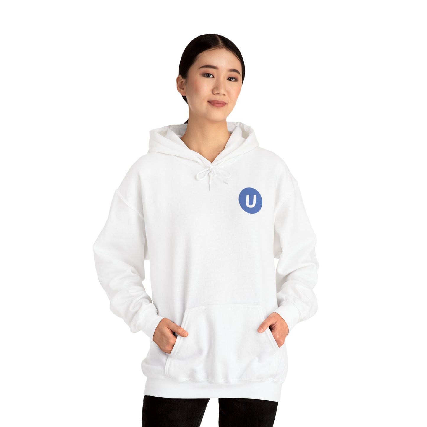 Clothing - UnrealIRCd print Unisex Heavy Blend™ Hooded Sweatshirt