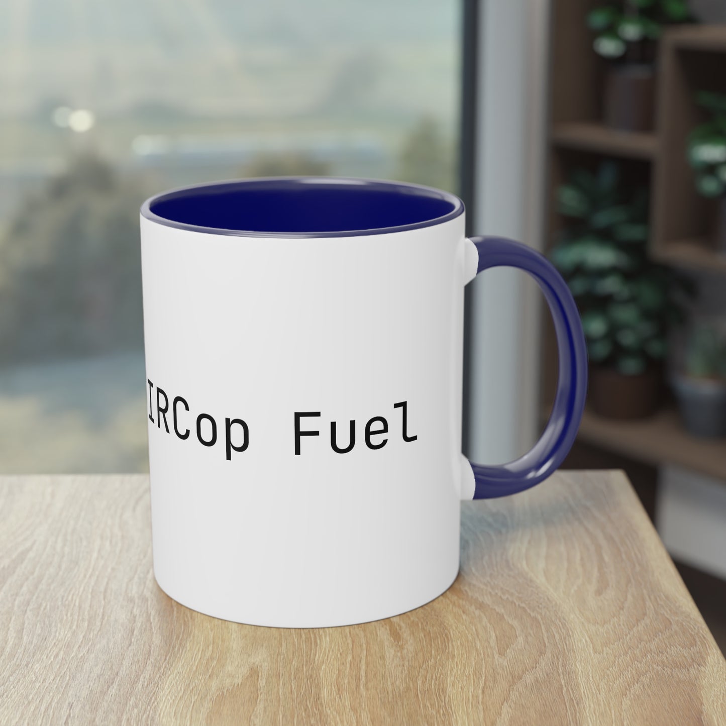 Mug - UnrealIRCd "IRCop Fuel" Two-Tone Coffee Mug