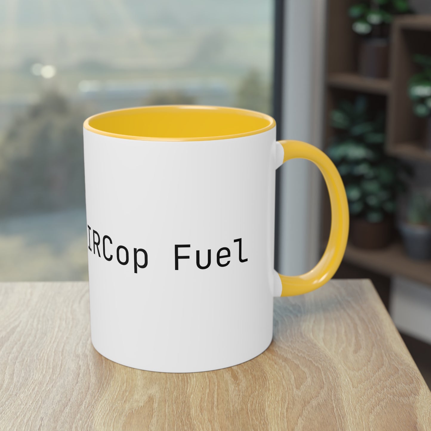 Mug - UnrealIRCd "IRCop Fuel" Two-Tone Coffee Mug