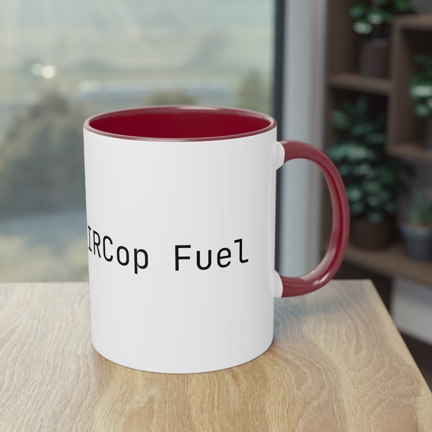 Mug - UnrealIRCd "IRCop Fuel" Two-Tone Coffee Mug