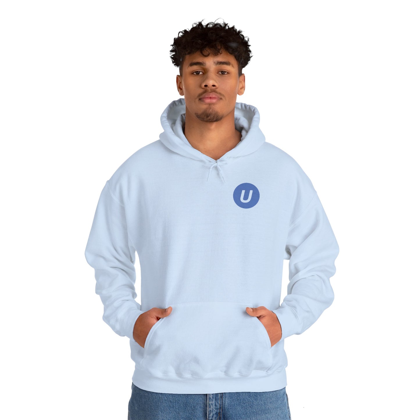 Clothing - UnrealIRCd print Unisex Heavy Blend™ Hooded Sweatshirt